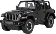 Ferngesteuertes Auto Teddies Ferngesteuertes Auto Jeep Wrangler Rubicon - schwarz - 2,4 GHz - RC auto