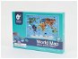 Teddies Puzzle World Map 48 pieces - Jigsaw