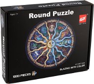 Teddies Puzzle okrúhle Znamenie zverokruhu 1 000 dielikov - Puzzle