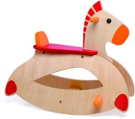Teddies Kôň hojdací drevený nosnosť 50 kg - Hojdacia hračka