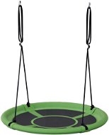 Teddies Hojdací kruh zelený 80 cm látkový výplet - Hojdačka