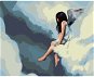 Maľovanie podľa čísel – Anjel sediaci na oblaku - Maľovanie podľa čísel
