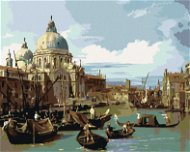 Malování podle čísel - Vstup do Canal Grande v Benátkách (Canaletto) - Painting by Numbers
