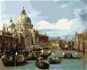 Maľovanie podľa čísel – Vstup do Canal Grande v Benátkach (Canaletto) - Maľovanie podľa čísel