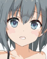 Painting by Numbers - Anime girl portrait, 80x100 cm, without frame and without canvas shut off - Painting by Numbers