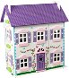Domeček pro panenky fialovo-bílý - Domeček pro panenky