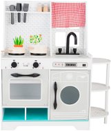 Kinderküche mit Waschmaschine - Kinderküche