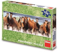 Kone vo vode 150 panoramic puzzle - Puzzle