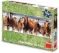 Horses in the water 150 panoramic puzzle - Jigsaw