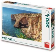 Pláž na Malte 500 puzzle - Puzzle