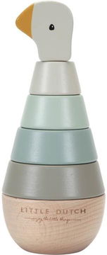 Little Dutch Nasazovací kroužky dřevěné Husa  - Navlékací kroužky | Alza.cz