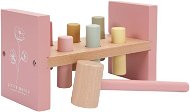 Wooden flowers hammer Pink Flowers - Pounding Toy