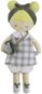 DeCuevas 20047 Plush doll PIPO- 36 cm with cradle - Doll