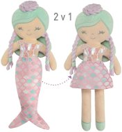 DeCuevas 20141 Plyšová bábika 2 v 1 OCEÁN FANTASY – 36 cm - Bábika