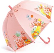 Djeco Schöner Design Regenschirm - Blumengarten - Kinder-Regenschirm
