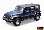 Bburago 1:32 Jeep Wrangler Unlimited Rubicon - metallic blue - Metal Model