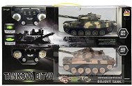 Tank 2 pcs on control with mobile tracks 27cm, rechargeable battery included - RC Tank