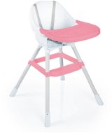 Dolu Dětská jídelní židlička, růžová - Jídelní židlička