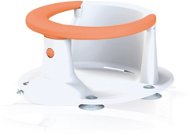 Dolu Baby bath seat with suction cup, orange - Bath seat for children