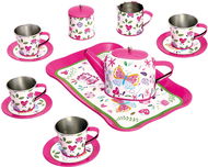 Dětský čajový set, růžový - Nádobí do dětské kuchyňky