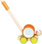 Snail rider on a stick - Push Toy