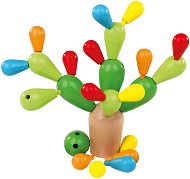 Dřevěný kaktus, balanční hra - Balanční hra