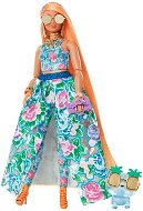 Barbie Extra Divatbaba - Virágos ruhás - Játékbaba