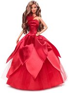 Barbie Vianočná Bábika Čiernovláska - Bábika