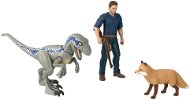 Jurassic World Man and Dinosaur - Figure and Accessory Set