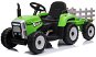 Traktor s vozíkem - Dětský elektrický traktor