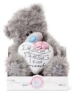 Me to You 13M Bear Heart with Roses - Soft Toy