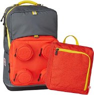 LEGO Titanium/Red Signature Maxi Plus School Backpack - School Backpack