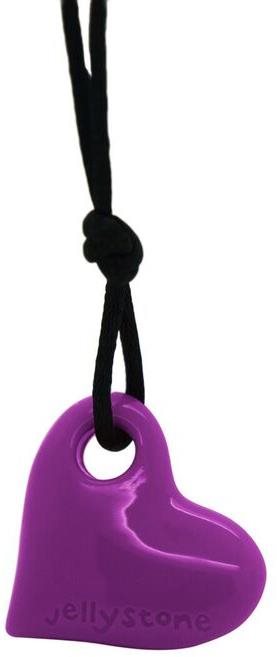 Jellystone Designs Nyugtató szív medál - lila szőlő