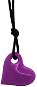 Jellystone Designs Calming Heart Pendant - Grape Purple - Necklace