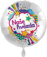 Foil balloon Our star - Balloons