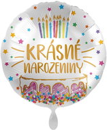 Foil balloon Beautiful birthday (uni) - Balloons