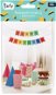 Banner Happy Birthday barevný - Balonky