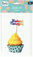 Cake topper - Happy Birthday - Balloons