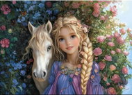 Castorland Princess and Horse 300 pieces - Jigsaw Puzzle