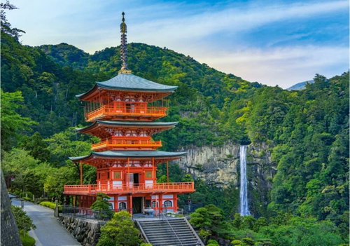 Castorland Seiganto-ji Temple, Japan 500 pieces - Jigsaw Puzzle - Main image