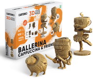 Cartonic Ballerina Cappuccina & Friends, 301 pieces - 3D Puzzle
