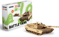 Cartonic Combat Tank, 83 Pieces - 3D Puzzle