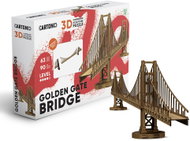 Cartonic Golden Gate, 63 dílků - 3D puzzle