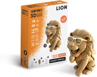 Cartonic Lev, 78 dílků - 3D puzzle