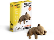 Cartonic Ospalé koťátko, 119 dílků - 3D puzzle