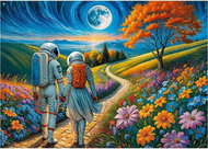 CHERRY PAZZI Cosmic Love 1000 pieces - Jigsaw Puzzle