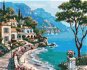 ASTRA Italské prázdniny, plátno na rámu 50 × 40 cm - Painting by Numbers