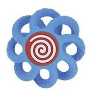 NUBY Silicone bite ball 3 m + blue - Baby Teether