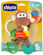 CHICCO Vibrating monkey bite/rattle 3 m+ - Baby Teether