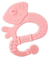 CHICCO Super Soft Chameleon Silicone Teether Pink 2 m+ - Baby Teether